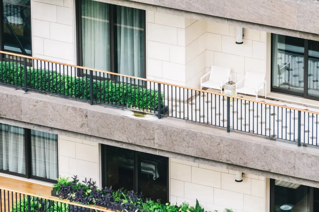Freiheit auf dem Balkon? Dies ist gestattet - und das nicht